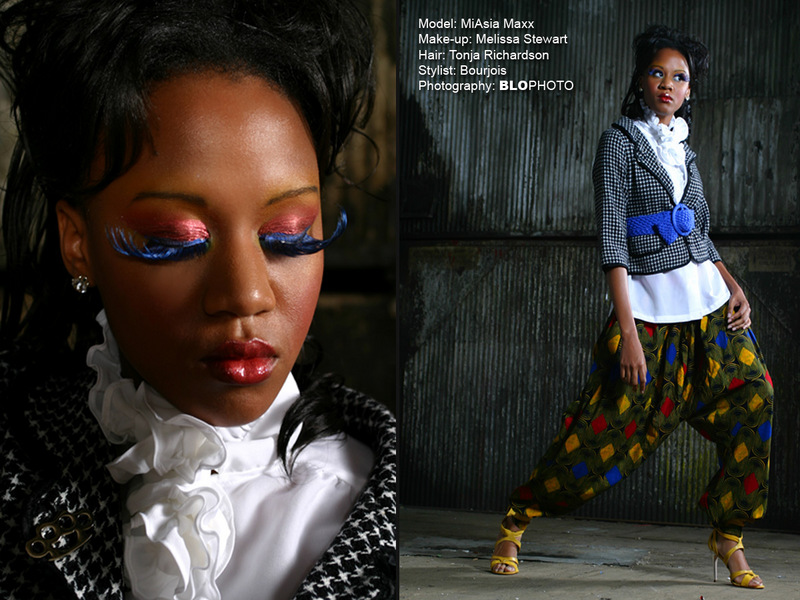 Female model photo shoot of MiAsia Maxx by B L O P H O T O, wardrobe styled by KeiaH, makeup by Melissa Stewart