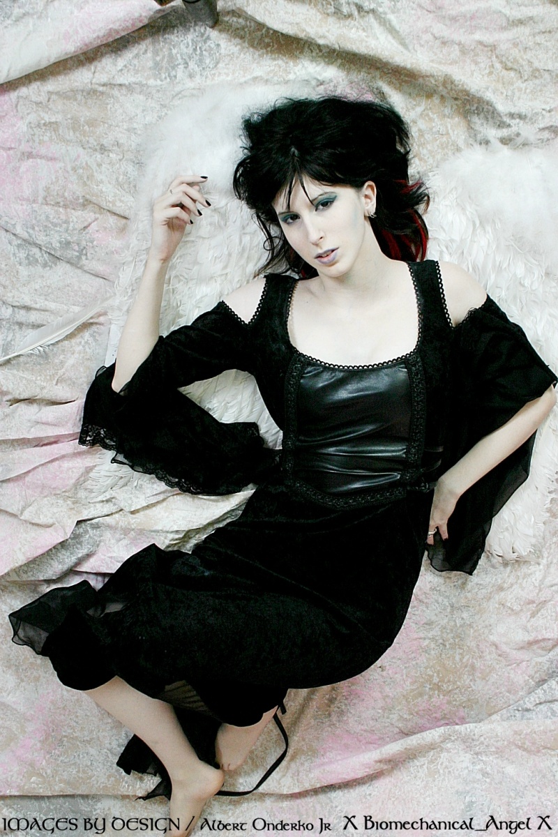 Female model photo shoot of Xbiomechanical_angelX