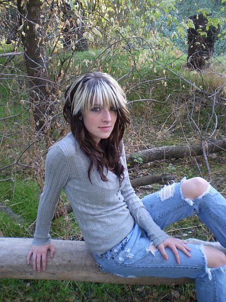 Female model photo shoot of Brittany Bergerson in Dry Creek Park