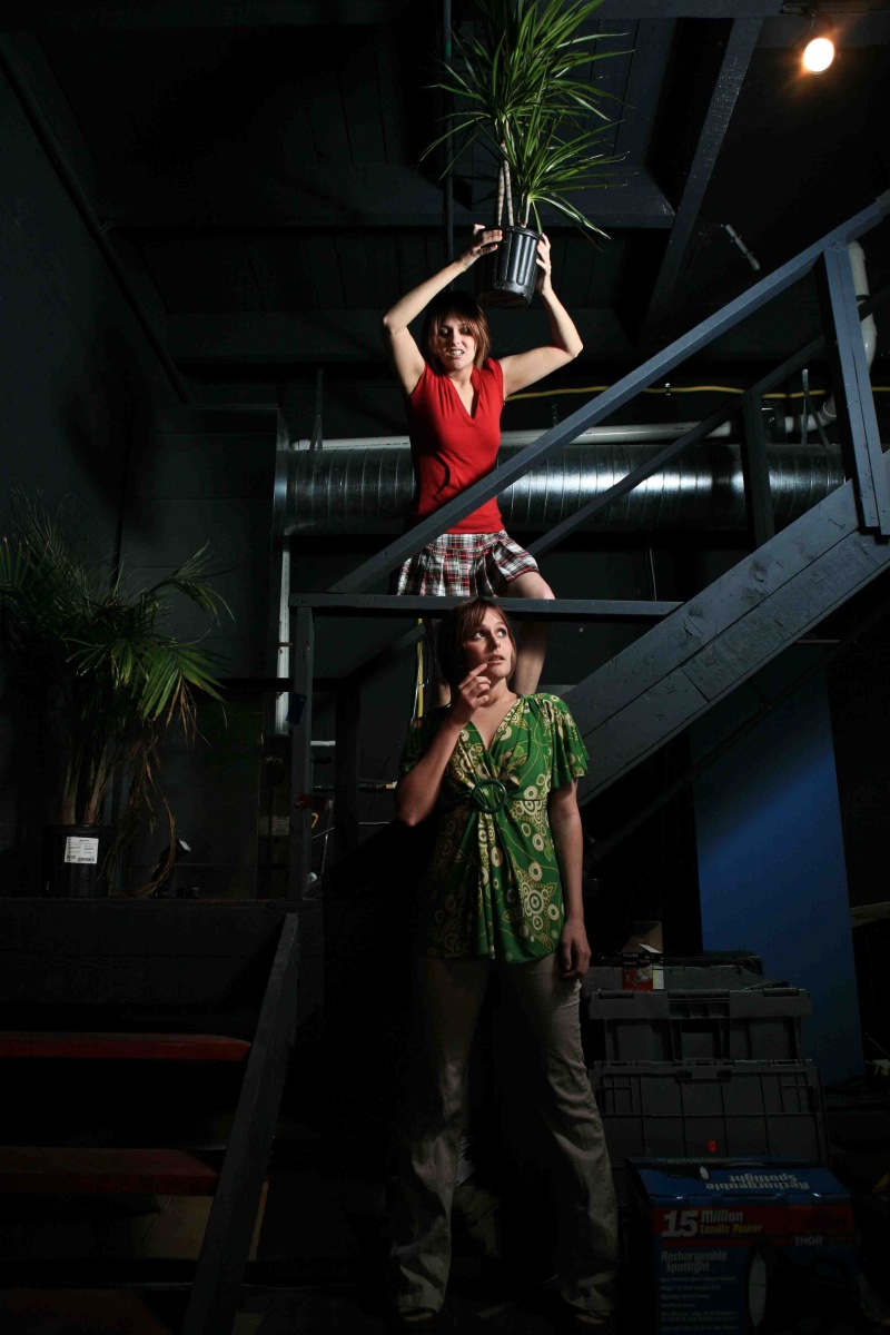 Male and Female model photo shoot of Clickme Studio and Kameron Derek