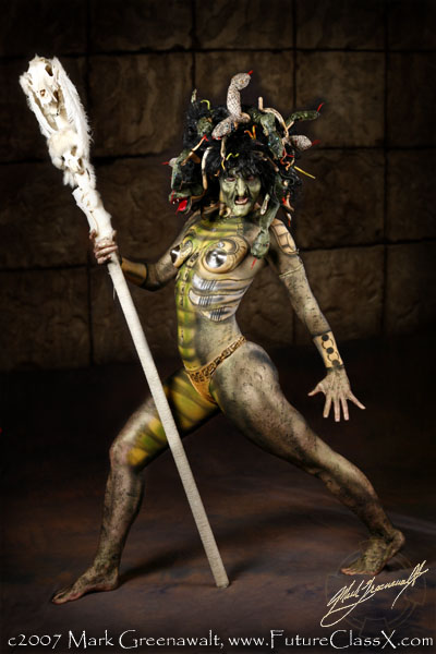 Male model photo shoot of Mark Greenawalt in US Bodypainting Competition, Albuquerque, NM
