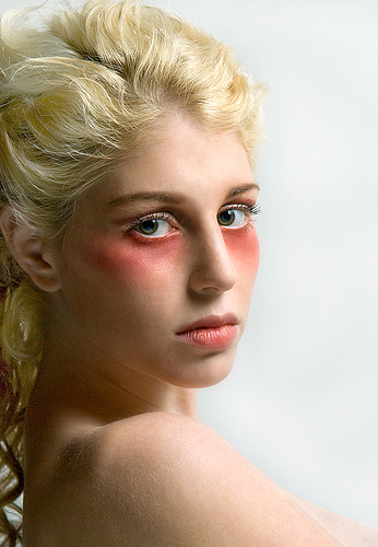 Female model photo shoot of Lesley Ho and ashley lindsay morgan by Felix Lau in Texture Production