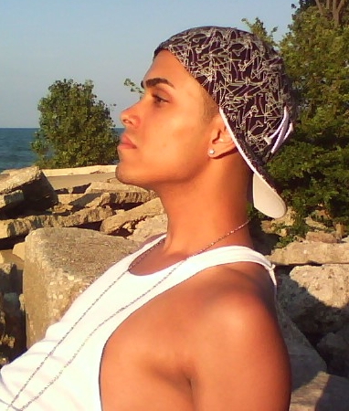 Male model photo shoot of Demi Polanco in On the lake summer 2007