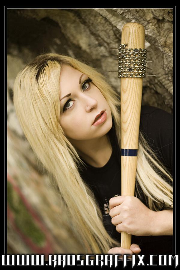 Female model photo shoot of Ashleigh Arsenic by KaoS GRaFFiX in Somerton, Philadelphia PA