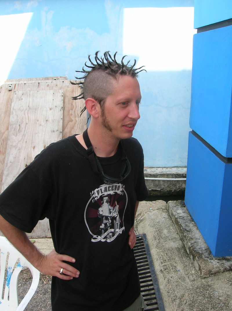 Male model photo shoot of DJ Evelfaery in Gothic Cruise 2007