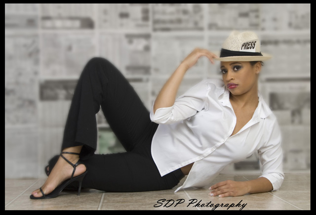 Female model photo shoot of Symone Mone by SDP Photography, makeup by T
