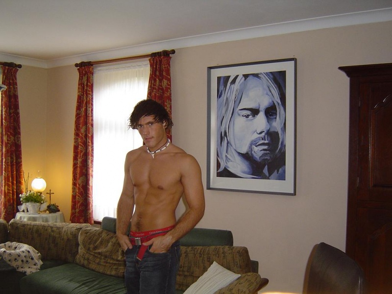 Male model photo shoot of Karel Denys in at home