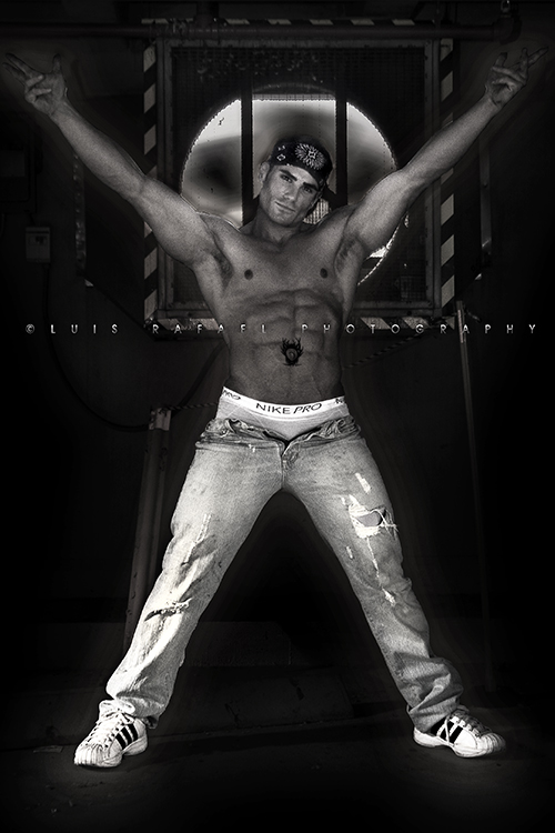 Male model photo shoot of Zeke S by Luis Rafael Photography in Miami Beach, FL