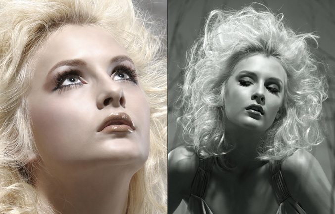 Female model photo shoot of studio M hair design  in Los Angeles