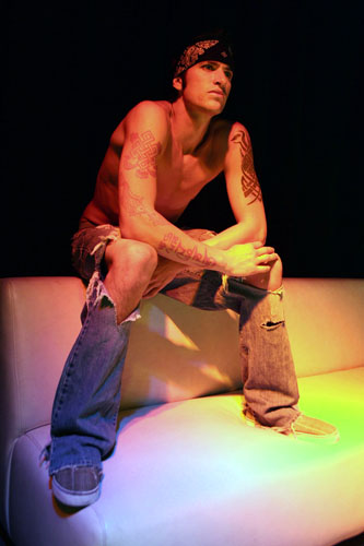 Male model photo shoot of Martin McGuire in DC10 Nightclub