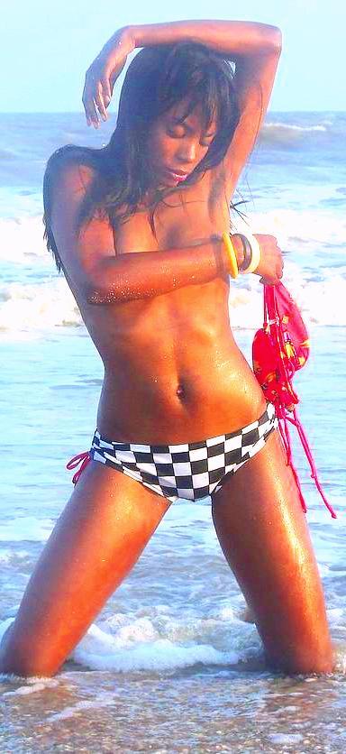 Female model photo shoot of The Bahama Mama in Galveston(Private beech)