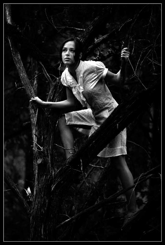 Female model photo shoot of Dyan Kathleen by Wylie Maercklein