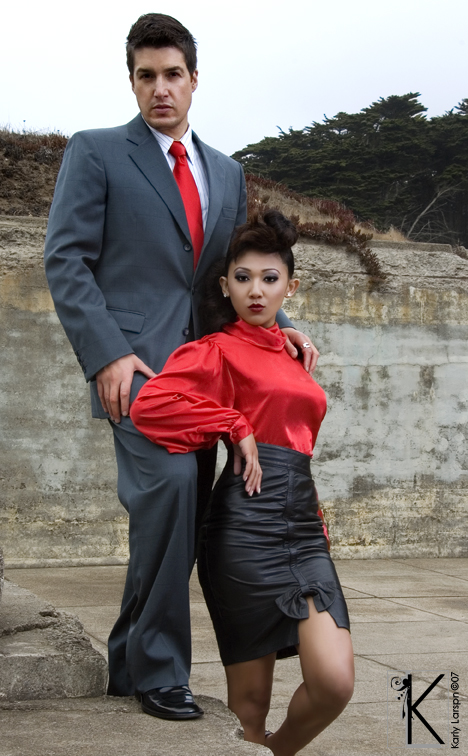 Female model photo shoot of URBAN VINTAGE and Sharlene Shikh by Karly Larson in SF, wardrobe styled by Mel Monroe LLC