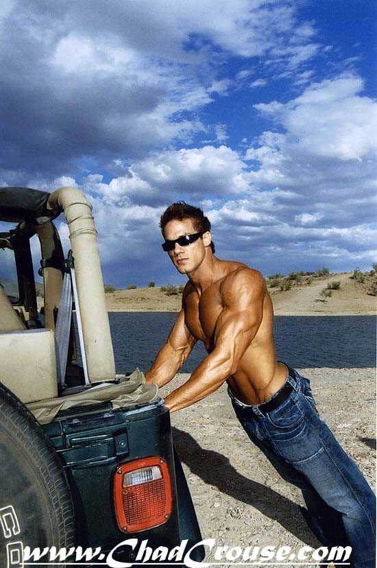 Male model photo shoot of Chad Crouse IFBB  in Shot in AZ