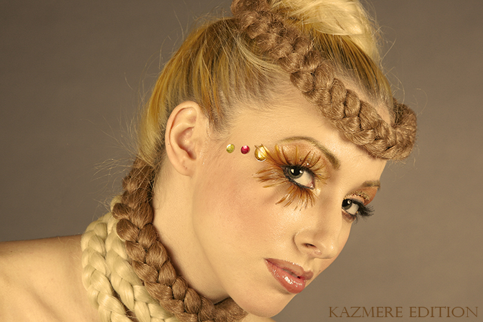 Female model photo shoot of Rachel Jaffe by Kazmere Photography, makeup by Tona Michelle
