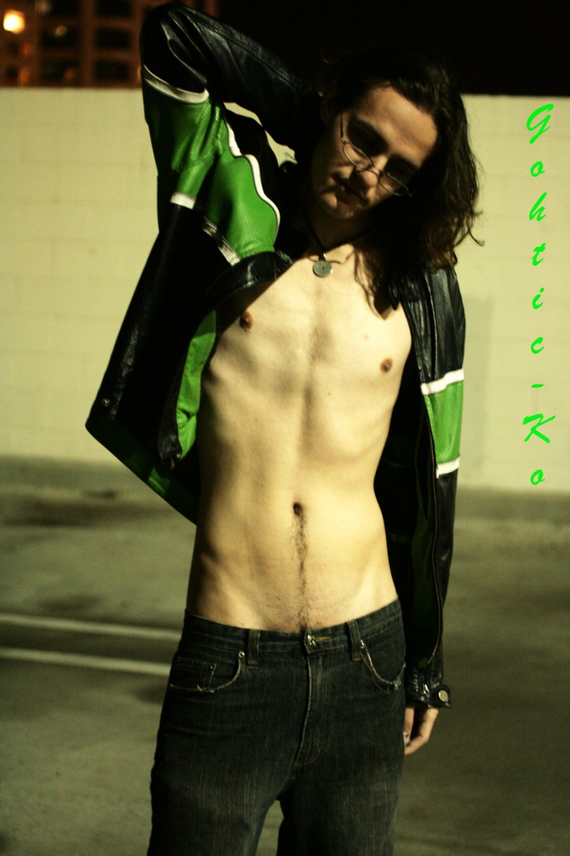 Male model photo shoot of Trigger Poisal in Parking Structure- Santa Monica Promenade