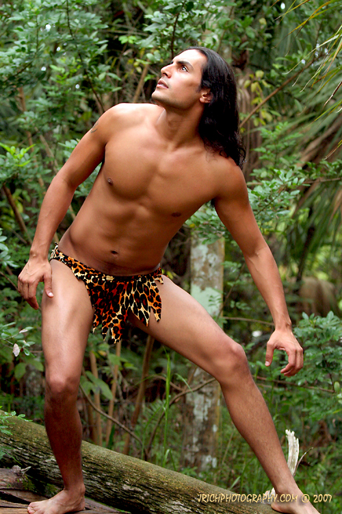 Male model photo shoot of Jeffrey Rich Creative and Brandon DeAnda in Jungle de Rico