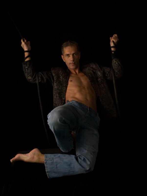 Male model photo shoot of Model Contortionist in NY
