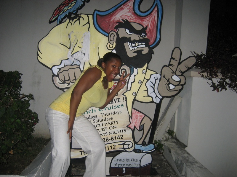 Female model photo shoot of SilkyC in Barbados 2007