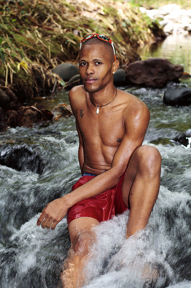 Male model photo shoot of Jacques Freddy in MARTINIQUE