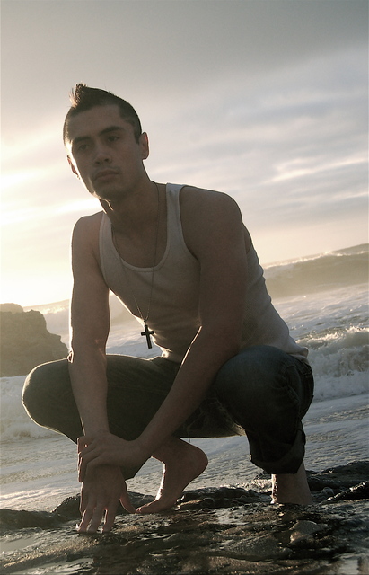 Male model photo shoot of Michael        Anthony in Half Moon Bay, California