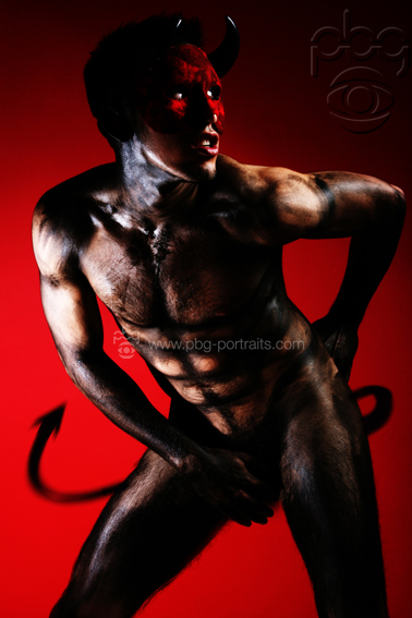 Male model photo shoot of PBG-bodypainting by picsbygaz in London