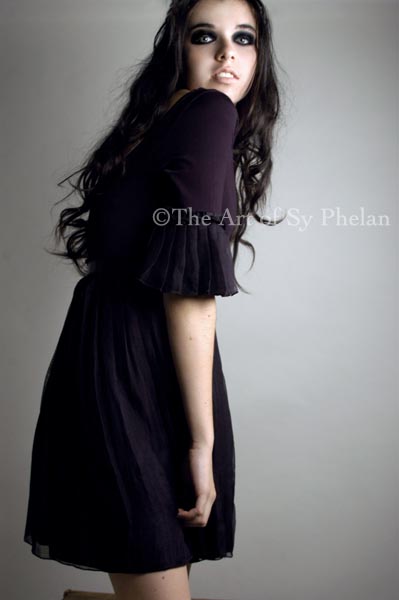 Female model photo shoot of Olinka Lickova in Morris Plains, NJ studio of Sy Phelan