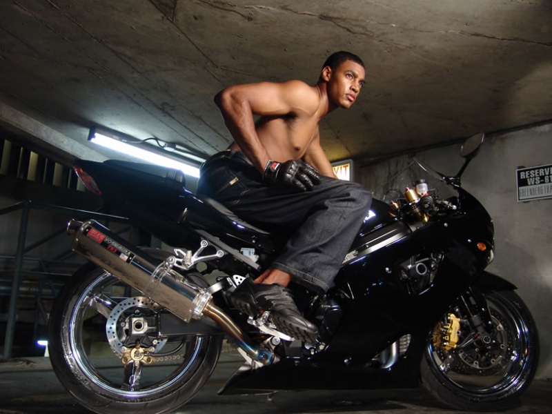 Male model photo shoot of Gabriel George by Carlos Gaston  in Some parking garage in Tally