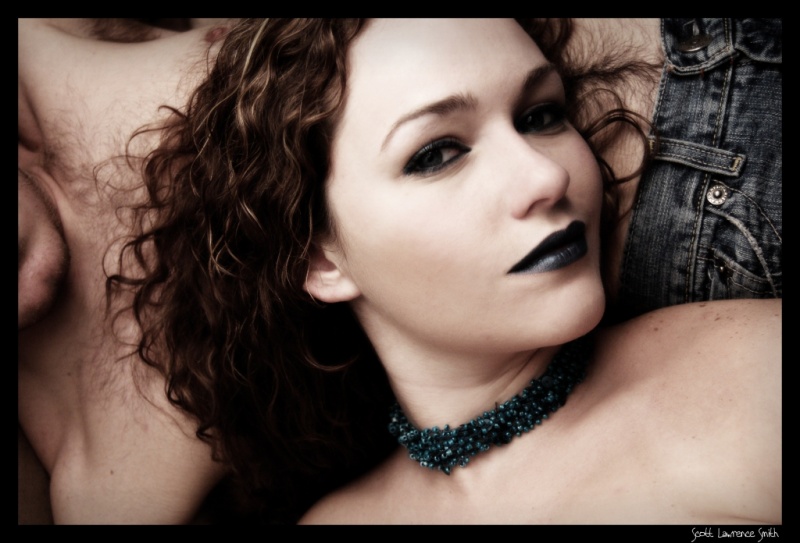 Female model photo shoot of Stephanie MF by Scott Lawrence Smith, makeup by Stephanie_Michelle