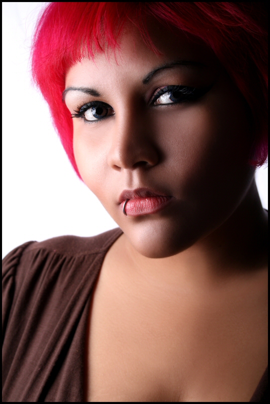 Female model photo shoot of Ush M by CN Studios