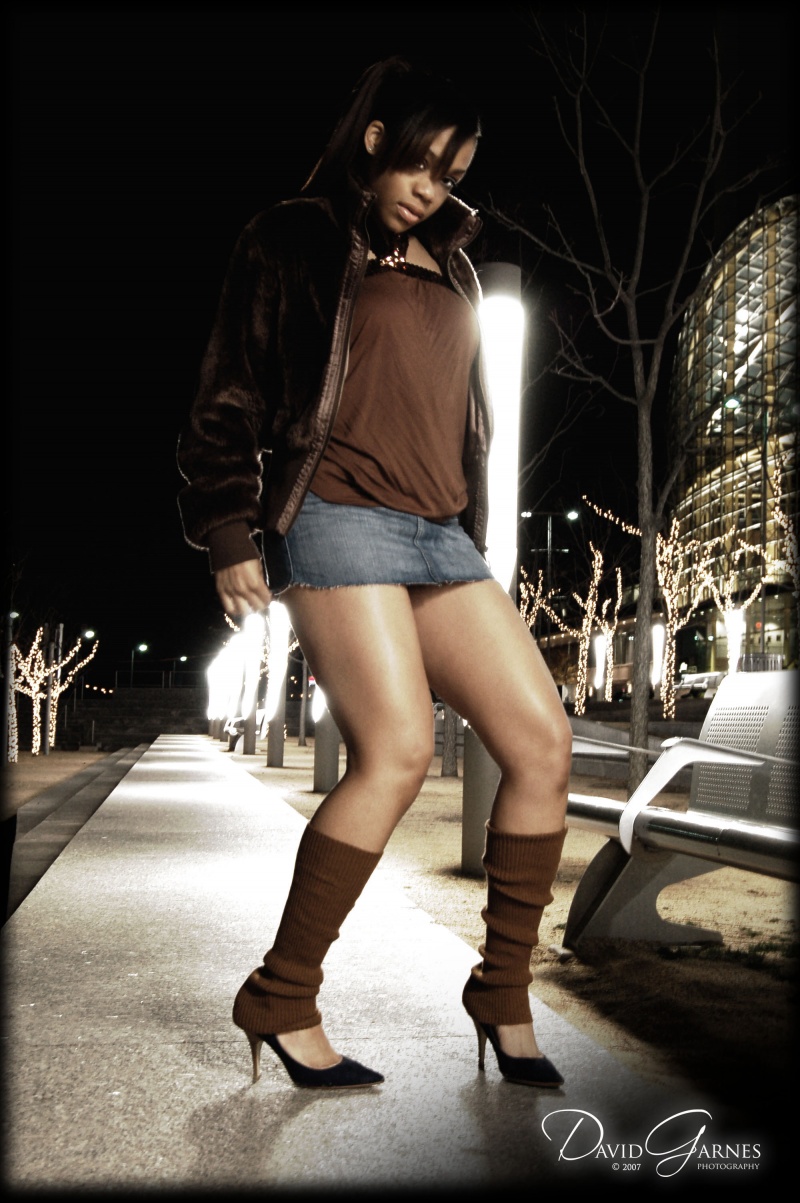 Female model photo shoot of Maria Red in Downtown Detroit