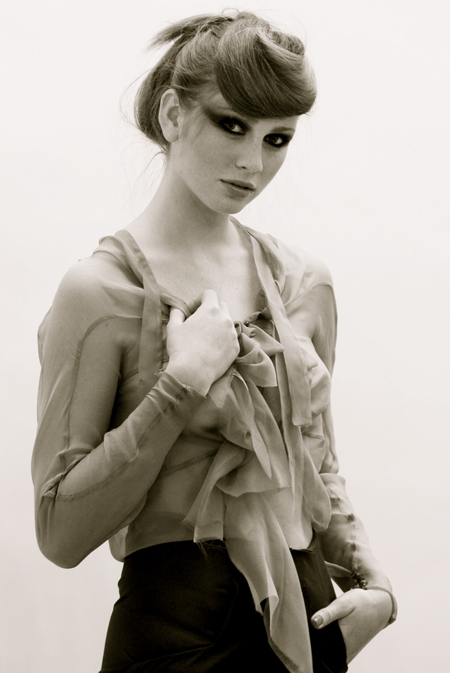 Female model photo shoot of Sally Biondo in Paris, France