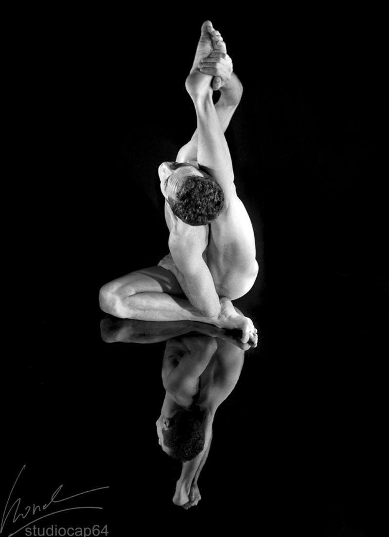 Male model photo shoot of Model Contortionist in NY