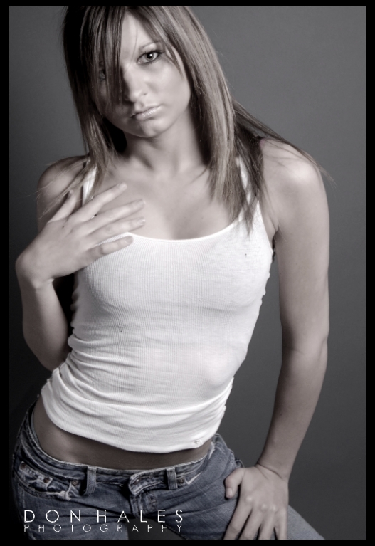 Female model photo shoot of Meaghan Drake by Don Hales