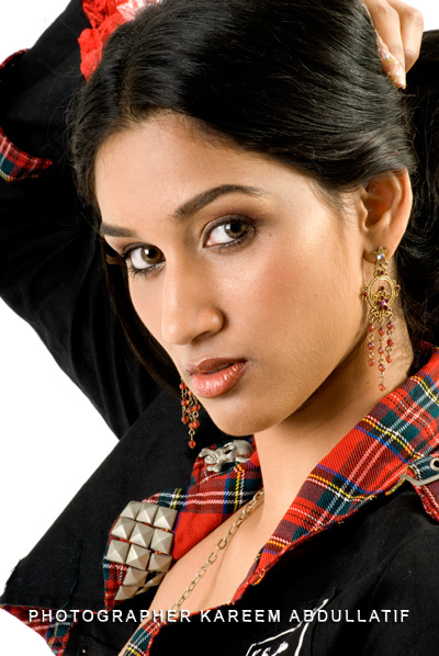 Female model photo shoot of Fancy Indian