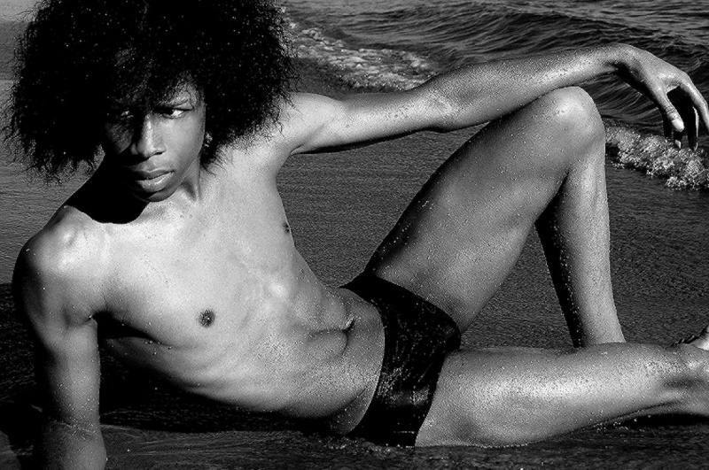 Male model photo shoot of Tah Tah in Manhattan Beach
