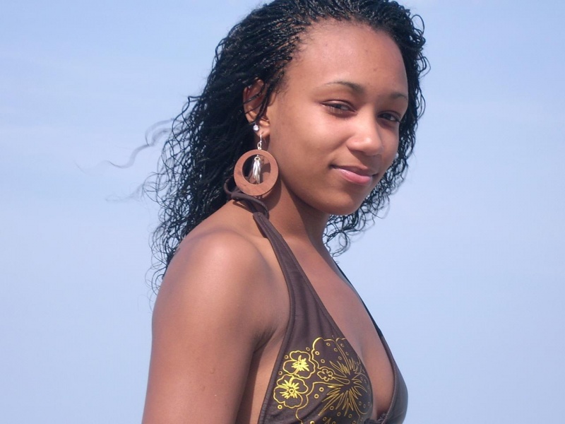 Female model photo shoot of Lanita Dawn in cocoa beach