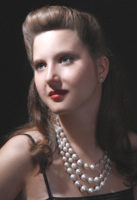 Female model photo shoot of Natalie Holl in Photo/Hair/Styling...me---- Lighting: Gene Carpenter