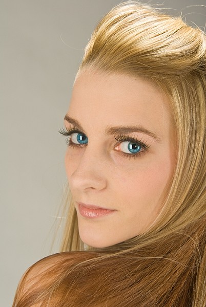Female model photo shoot of Krystle-Model by InnerGlow Studios