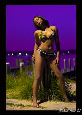 Female model photo shoot of Chimene in River