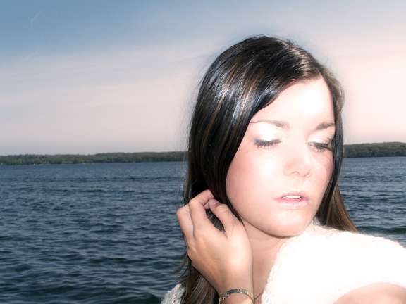 Female model photo shoot of Carmen Sandiego in Green Lake, WI