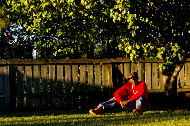 Male model photo shoot of CoreyLaMarPhotography in My Backyard, Havelock, NC