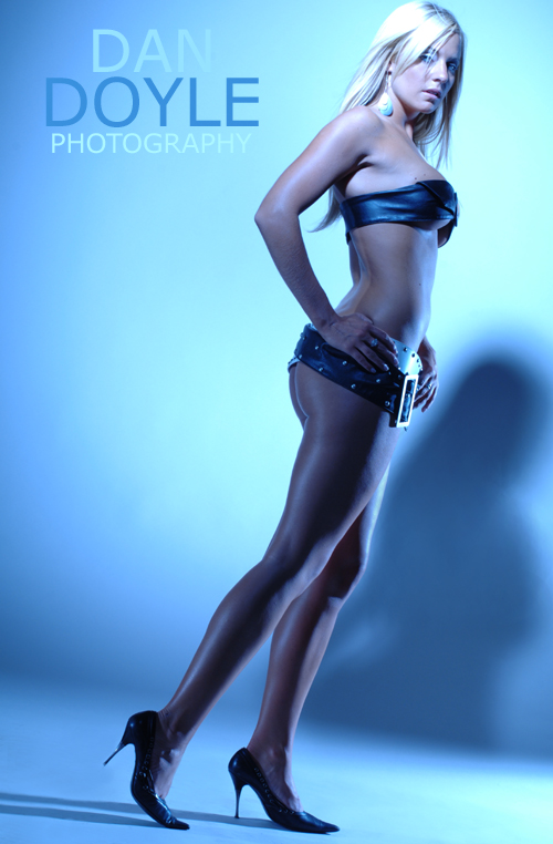 Female model photo shoot of Danielle22 by DAN DOYLE PHOTOGRAPHY in Studio