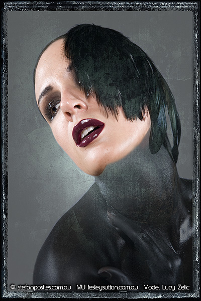 Male model photo shoot of Stefan Postles, makeup by Lesley Johnston