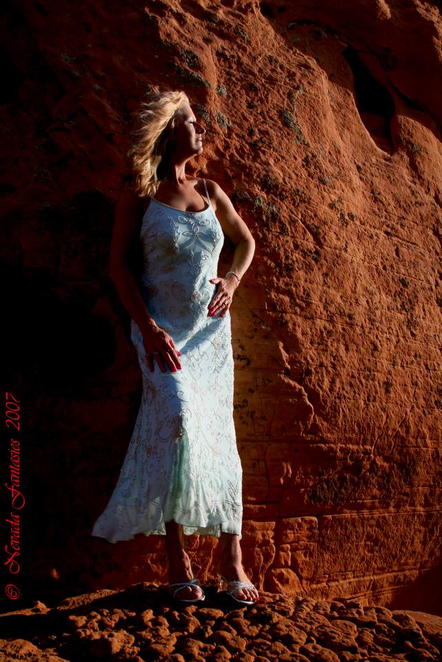 Female model photo shoot of Nanii in Redstone, Las Vegas