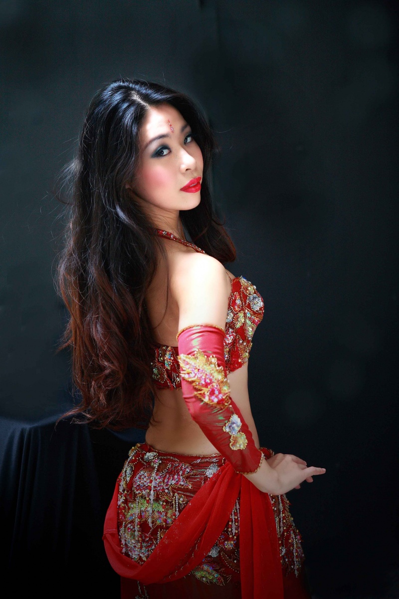 Female model photo shoot of MerryG by Shiva Photo