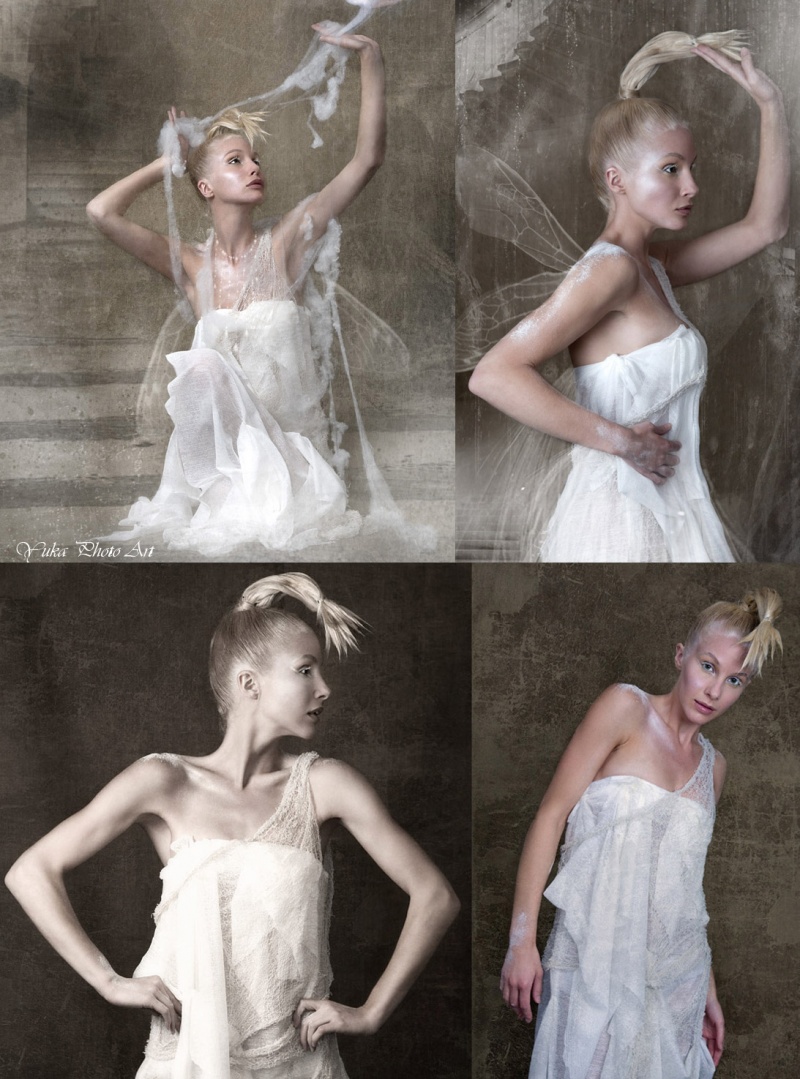 Female model photo shoot of Yuka Photo Art and Brooke Buttles, makeup by Anna Malskaya