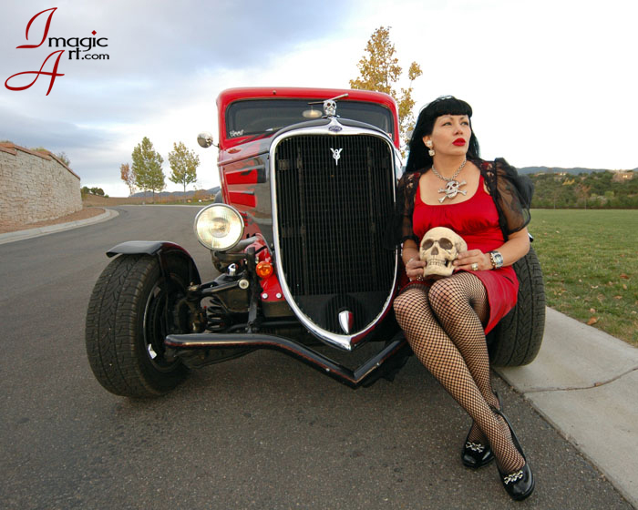 Female model photo shoot of Bettie in Black by iMagicArt in Santa Fe,NM