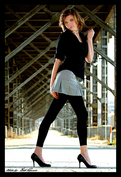 Female model photo shoot of shoover by Seth Garcia Photography in Downtown KC