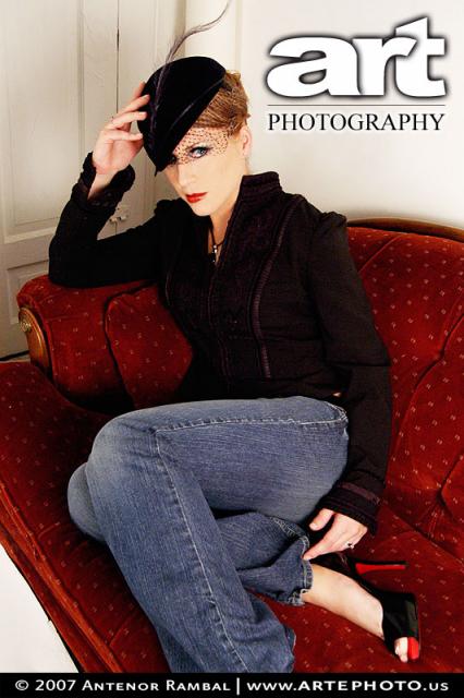 Female model photo shoot of Michelle Perdue and Courageous by ART-PHOTO in DC